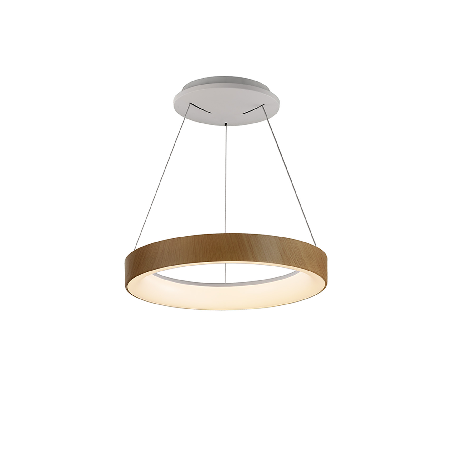 Niseko II Wood Ceiling Lights Mantra Ring Pendants